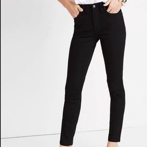 Madewell Black Skinny Skinny Jeans